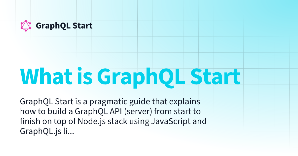graphql-starter-kit preview